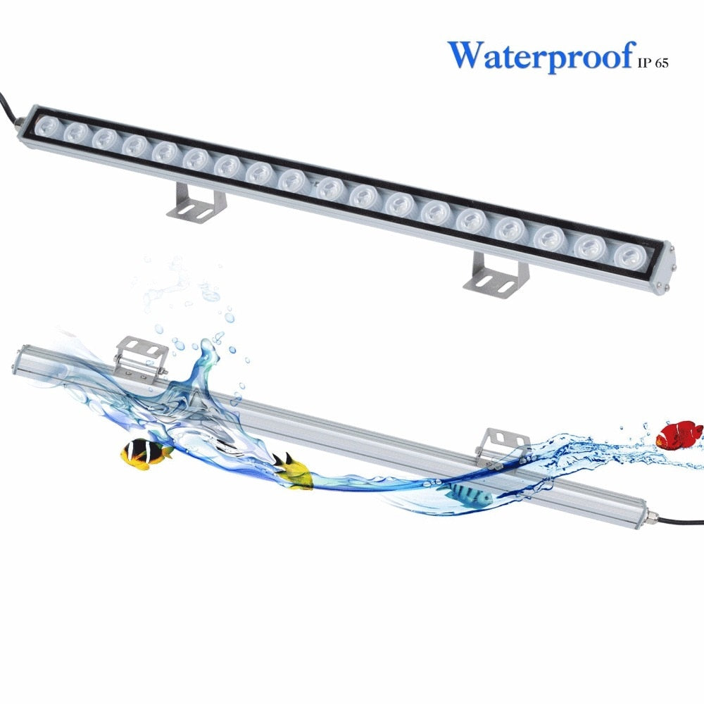 Populargrow 54W/81W/108W Led Aquarium Light with Only 470nm Blue Spectrum Strip Light Beautiful Your Coral Reef Fish Tank Lamp 0 DailyAlertDeals