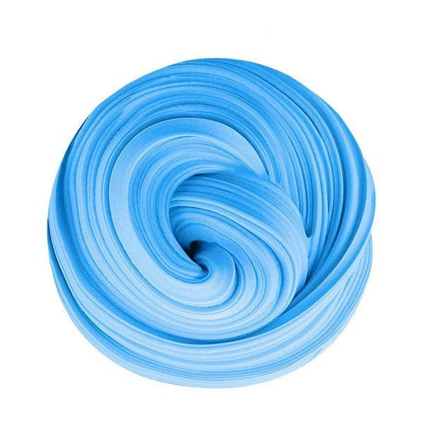 DIY Fluffy Slime Toys Putty Soft Clay Light Lizun Flavor Charms for Slime Supplies Plasticine Gum Polymer Clay Antistress 0 DailyAlertDeals Blue