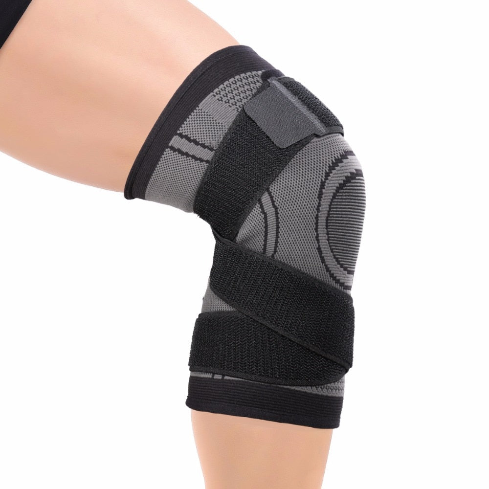 Sports Fitness Knee Pads Support Bandage Braces Elastic Nylon Sport Compression Sleeve for Basketball 0 DailyAlertDeals