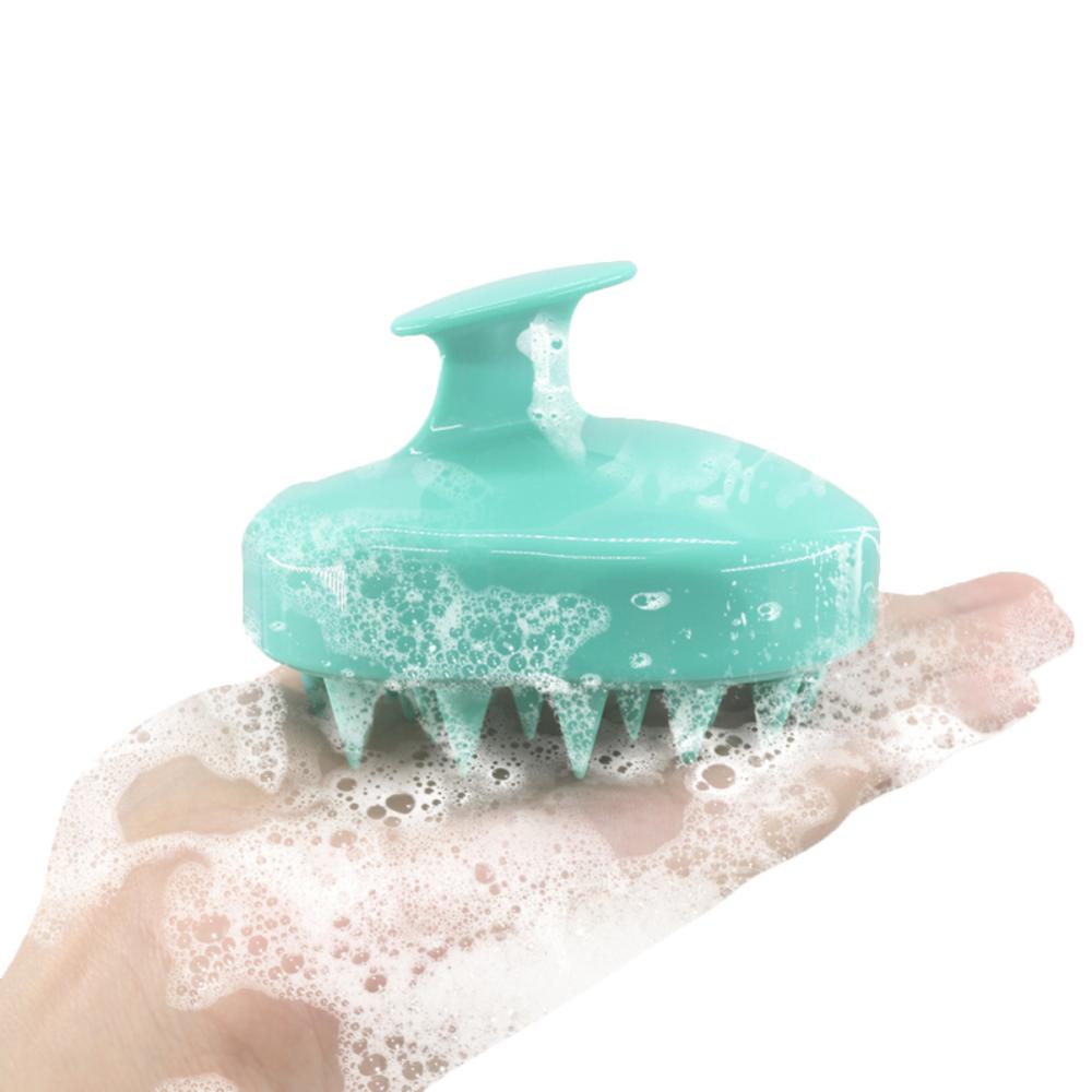 Silicone Hair Scalp Massage Brush Comb Shampoo Hair Washing Comb Magic Handle Brush Bath Spa Massage Brush Escova De Cabelo DailyAlertDeals
