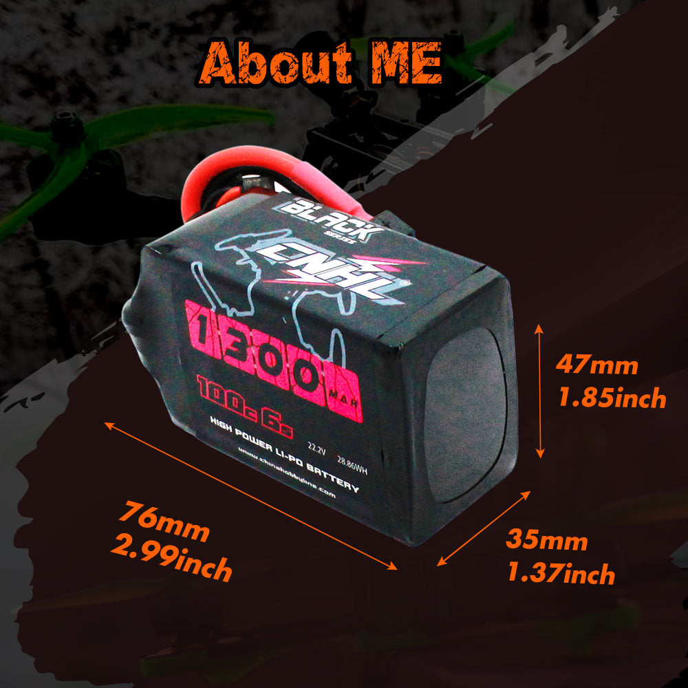 2PCS CNHL Lipo Battery 4S 6S 14.8V 22.2V 1100mAh 1200mah 1300mah 1500mah 100C With XT60 For RC FPV Quadcopter Drone Airplane 2PCS CNHL Lipo Battery DailyAlertDeals