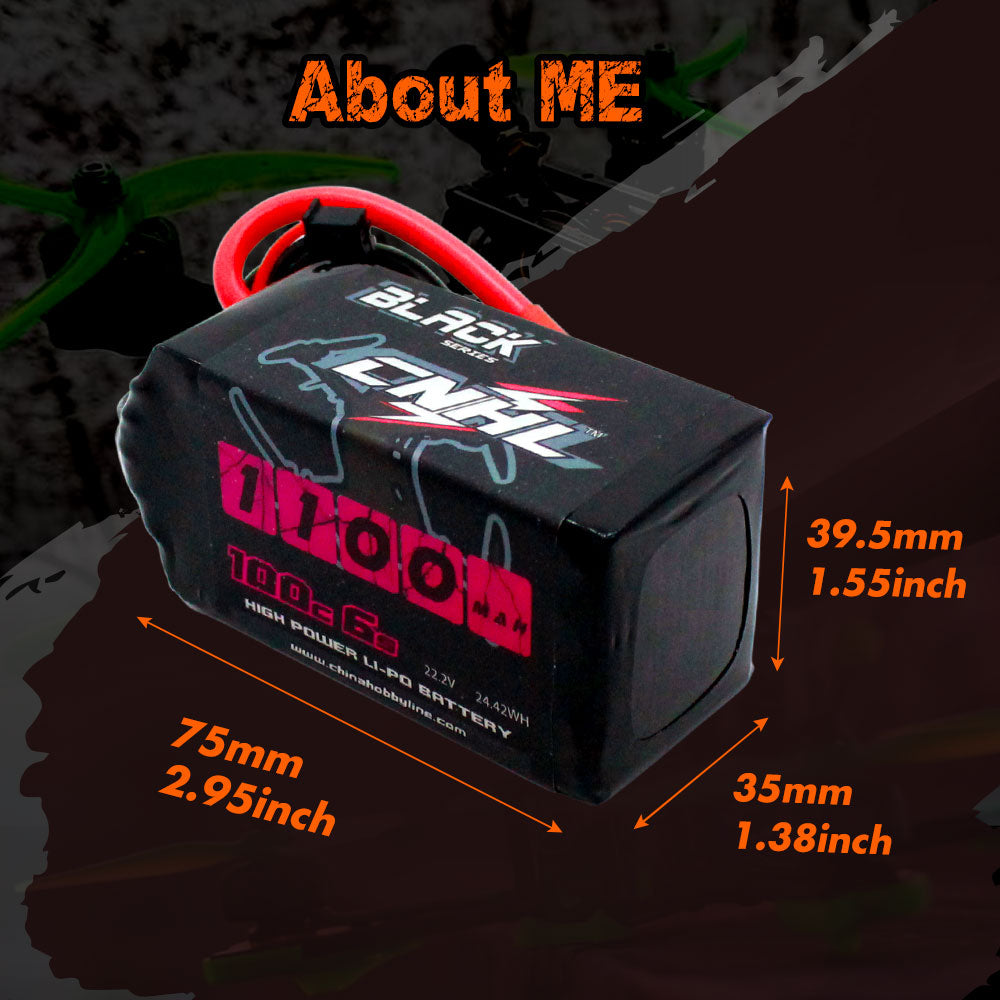 2PCS CNHL Lipo Battery 4S 6S 14.8V 22.2V 1100mAh 1200mah 1300mah 1500mah 100C With XT60 For RC FPV Quadcopter Drone Airplane 2PCS CNHL Lipo Battery DailyAlertDeals