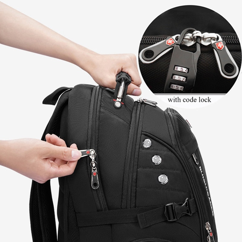 2023 Waterproof 17 Inch Laptop Backpack Men USB Charging Travel Backpack Women Oxford Rucksack Male Vintage School Bag Mochila 0 DailyAlertDeals