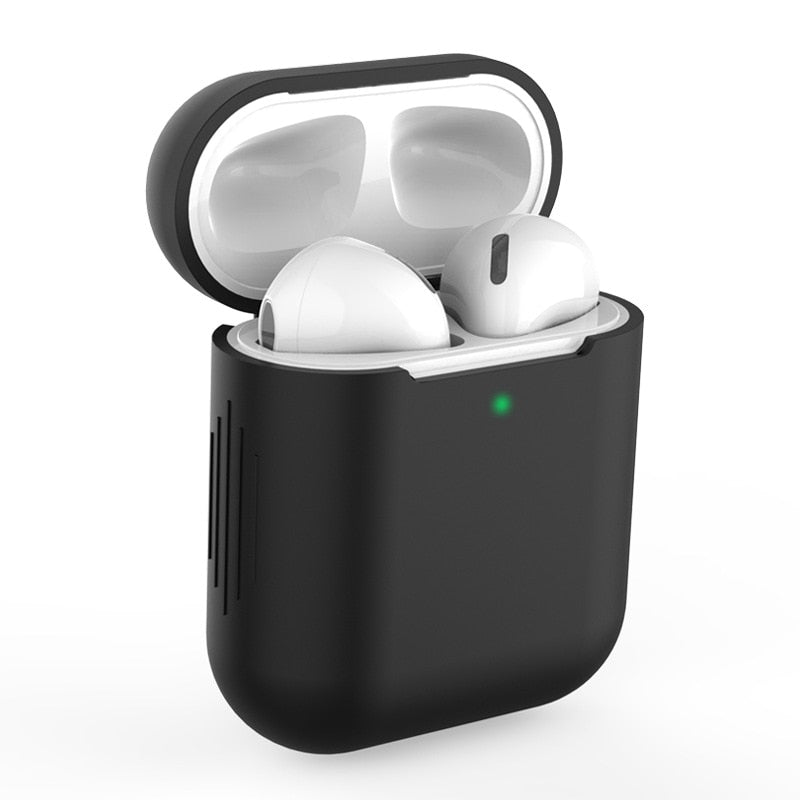 Silicone Earphone Cases For Airpods 1/2, Airpods Case Headphones Case Protective Case For Apple Airpods 1/2 Airpods Covers Silicone Earphone Cases For Airpods DailyAlertDeals 06