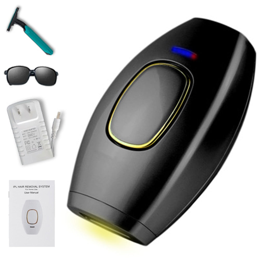 Hair Removal IPL Epilator for Women 500000 Flashes Epilator Hair Removal Device Shaving Machine Facial Epilator Women's Shaver 0 DailyAlertDeals China Black US Plug