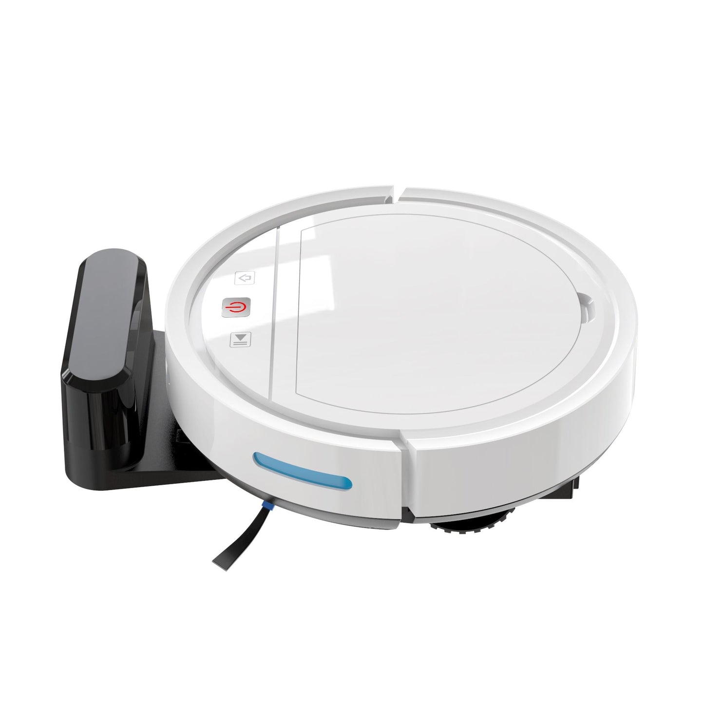 Robot Vacuum Cleaner 2500PA Smart Remote Control Wireless AutoRecharge Floor Sweeping Cleaning appliance Vacuum Cleaner For Home 0 DailyAlertDeals A6-White SPAIN US