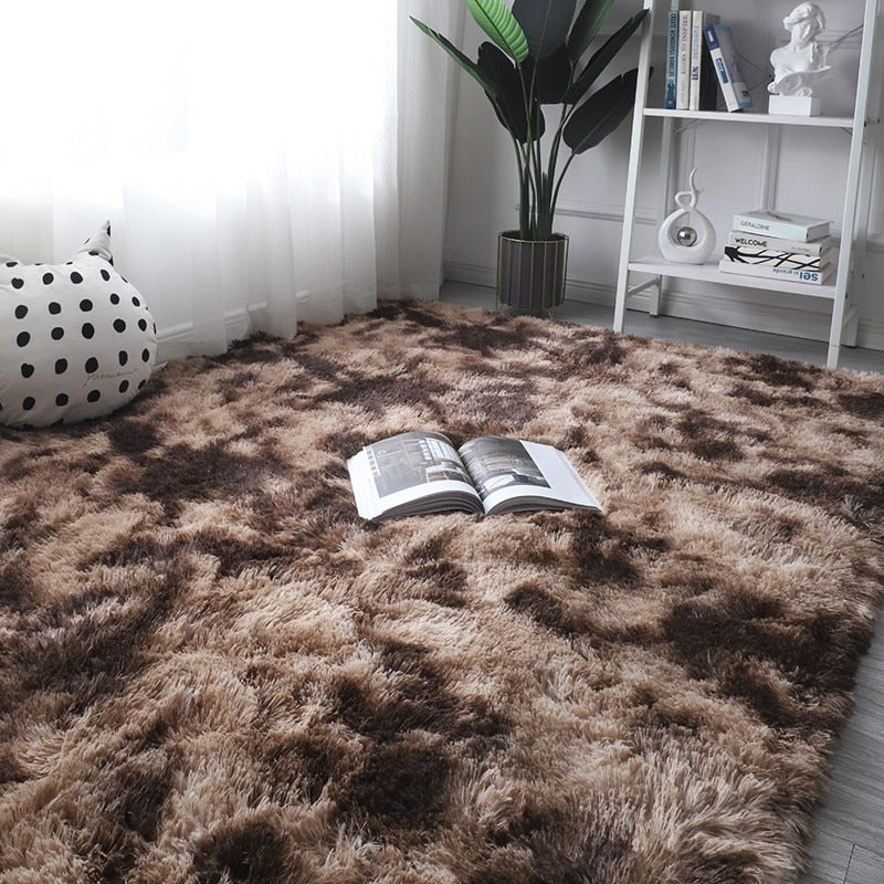 Pink Carpet For Girls Shaggy Children Floor Soft Mat Living Room Decoration Teen Doormat Nordic Red Fluffy Large Size Rugs Carpets & Rugs DailyAlertDeals SD-1 80x160cm 31x62inch