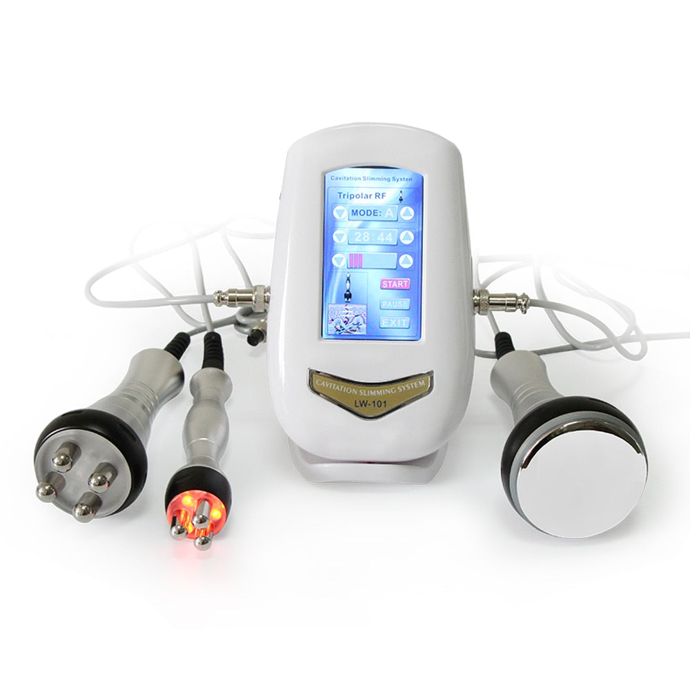 40KHZ Cavitation Ultrasonic Body Slimming Machine RF Beauty Device Facial Massager Skin Tighten Face Lifting Skin Care Tool Ultrasonic Body Slimming Machine DailyAlertDeals