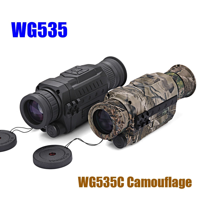 WG540 Infrared Digital Night Vision Monoculars with 8G TF card full dark 5X40 200M range Hunting Monocular Night Vision Device Infrared Digital Night Vision Monoculars DailyAlertDeals