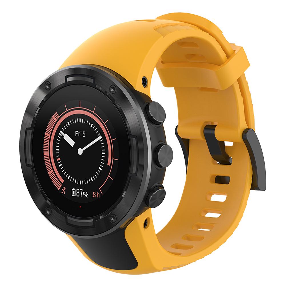 Soft Sport Silicone Watch Band Wrist Strap Belt Simplicity Moderate Softness Wearing Comfort for Suunto 5 Watchband Bracelet 0 DailyAlertDeals