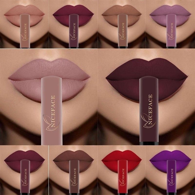 25 color matte liquid lipstick nude lip gloss makeup high pigment lip gloss waterproof lasting moisturizing cosmetics 0 DailyAlertDeals