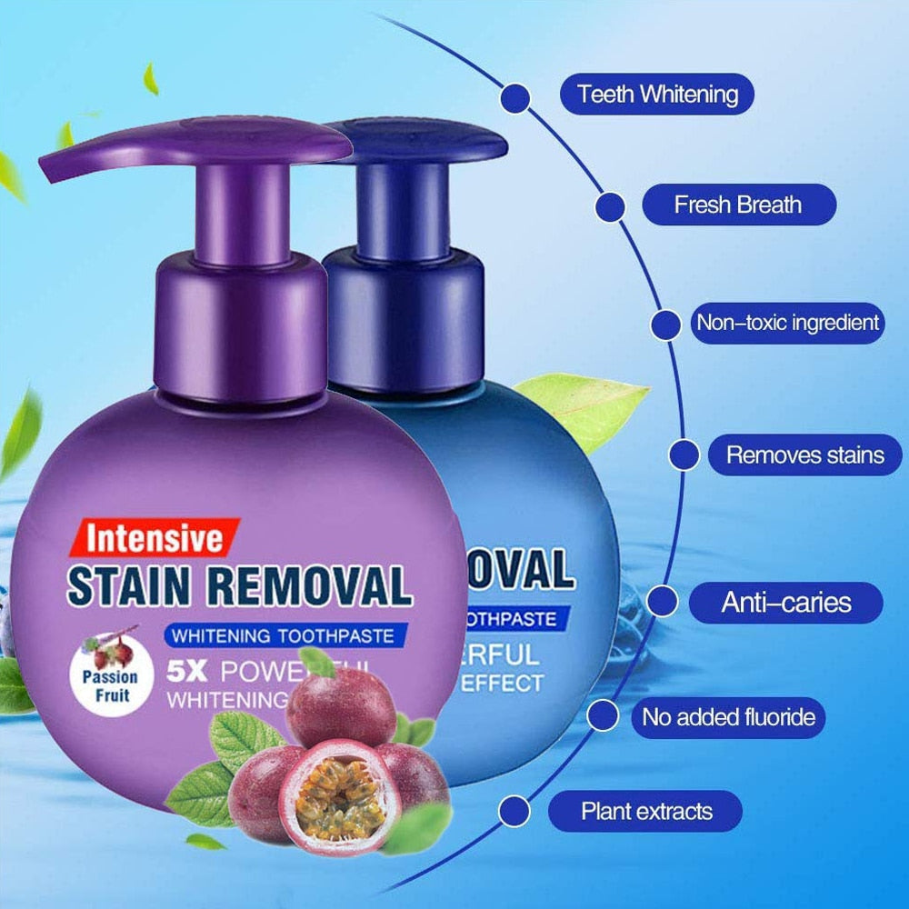 Teeth Whitening Soda Toothpaste Cleaning Stain Removal Fight Bleeding Gums Baking Dental Oral Care Bamboo Electric Toothbrush 0 DailyAlertDeals