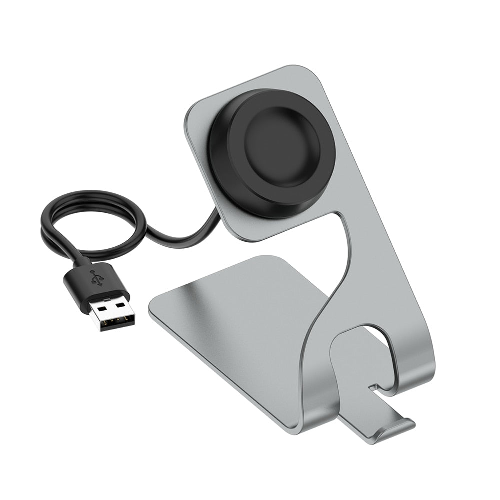 Smartwatch Dock Charger Adapter Power Charging Cable Wire Stand for Huawei Watch GT Runner/GT 3/3 Pro/GT 2 Pro/ GT 2 Pro ECG 0 DailyAlertDeals Gray China