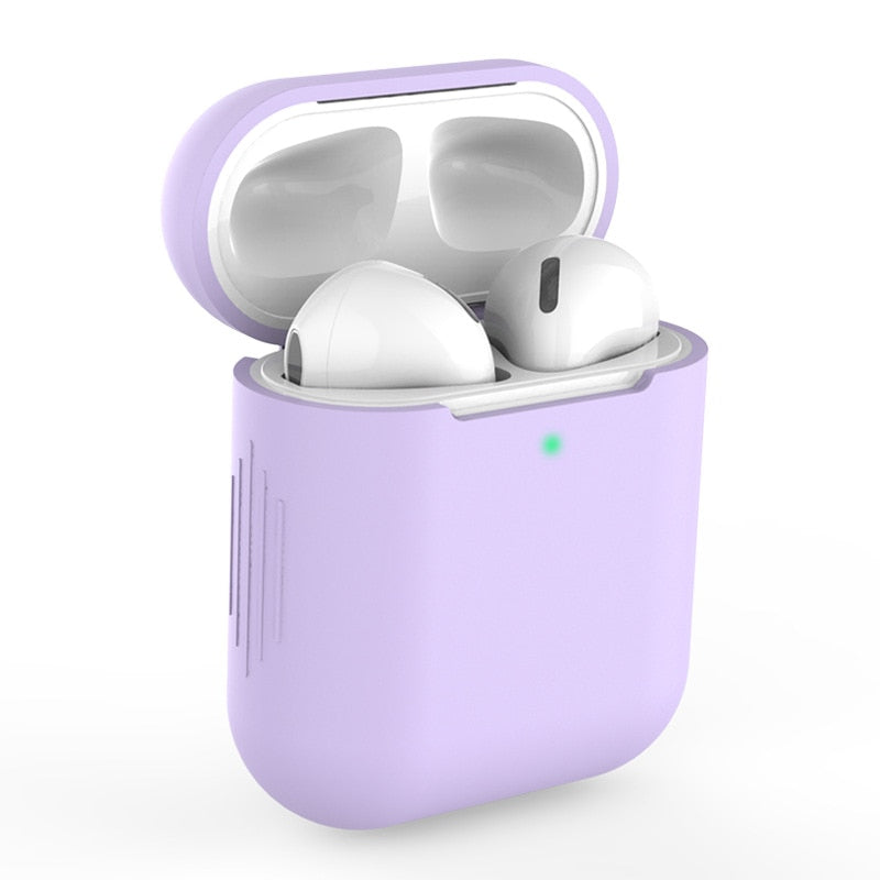 Silicone Earphone Cases For Airpods 1/2, Airpods Case Headphones Case Protective Case For Apple Airpods 1/2 Airpods Covers Silicone Earphone Cases For Airpods DailyAlertDeals 05