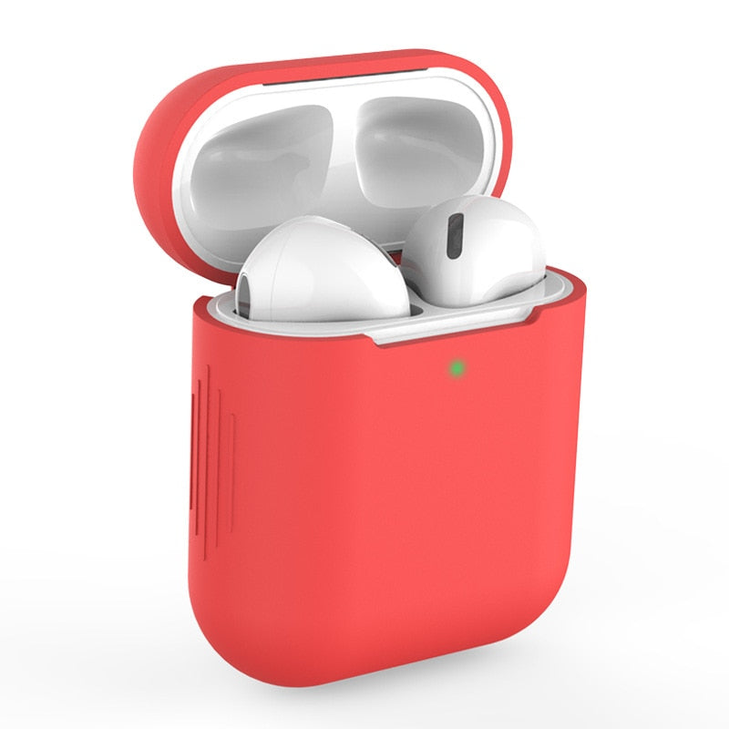 Silicone Earphone Cases For Airpods 1/2, Airpods Case Headphones Case Protective Case For Apple Airpods 1/2 Airpods Covers Silicone Earphone Cases For Airpods DailyAlertDeals 07