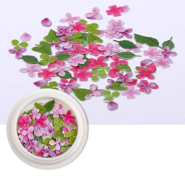 50pcs/box Nail Art Color mixed small Daisy Flower rose ultra-thin wood pulp patch DIY nail art jewelry nail art decoration 0 DailyAlertDeals 03