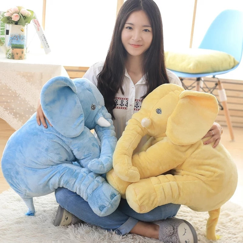 40/60cm Fashion Baby Animal Plush Elephant Doll Stuffed Elephant Plush Soft Pillow Kid Toy Children Room Bed Decoration Toy Gift Kids & Babies DailyAlertDeals
