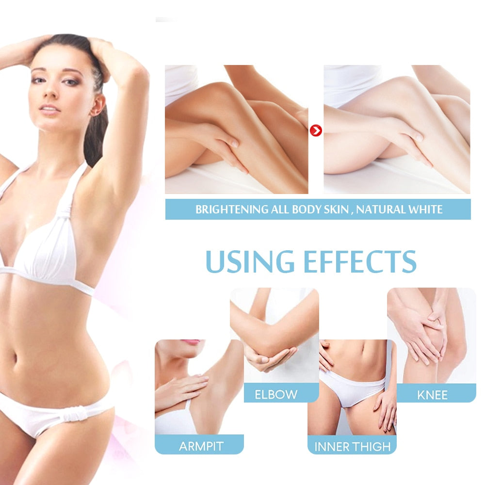 Women Armpit Whitening Cream Underarm Whitening Cream Legs Knees Private Parts Body White Nourishing Brightening Skin Care 0 DailyAlertDeals