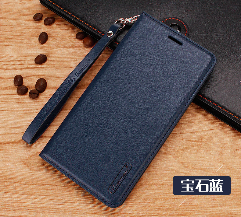 Fashion Card Holder for Samsung S22 Phone Case S20 + Flip S23 + Leather Case S21ultra Shatter-resistant S20fe Protective Case S10 + Wallet Note9 New S21 Case A53 All Inclusive 2 Fashion Card Holder for Samsung Phone Case DailyAlertDeals Samsung note10 + Sapphire (with bracelet lanyard)