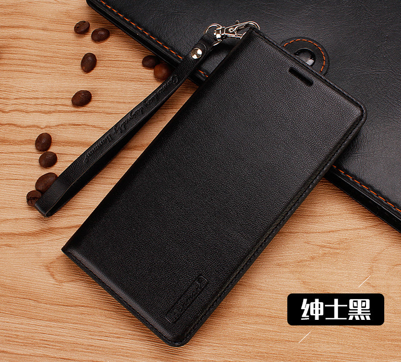 Fashion Card Holder for Samsung S22 Phone Case S20 + Flip S23 + Leather Case S21ultra Shatter-resistant S20fe Protective Case S10 + Wallet Note9 New S21 Case A53 All Inclusive 2 Fashion Card Holder for Samsung Phone Case DailyAlertDeals Samsung note10 + Classic Black (with bracelet lanyard)