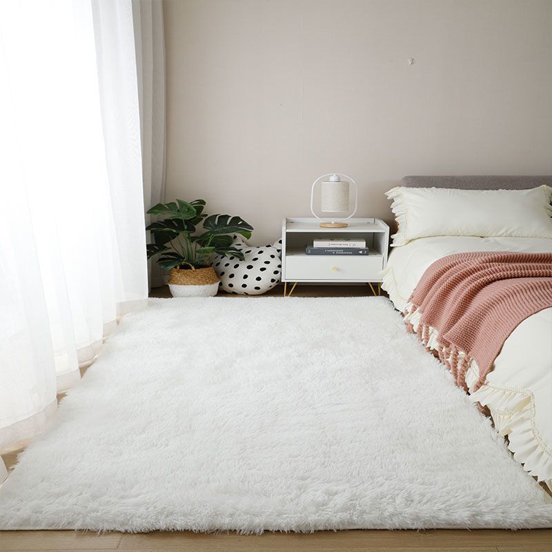 Pink Carpet For Girls Shaggy Children Floor Soft Mat Living Room Decoration Teen Doormat Nordic Red Fluffy Large Size Rugs Carpets & Rugs DailyAlertDeals White 80x160cm 31x62inch