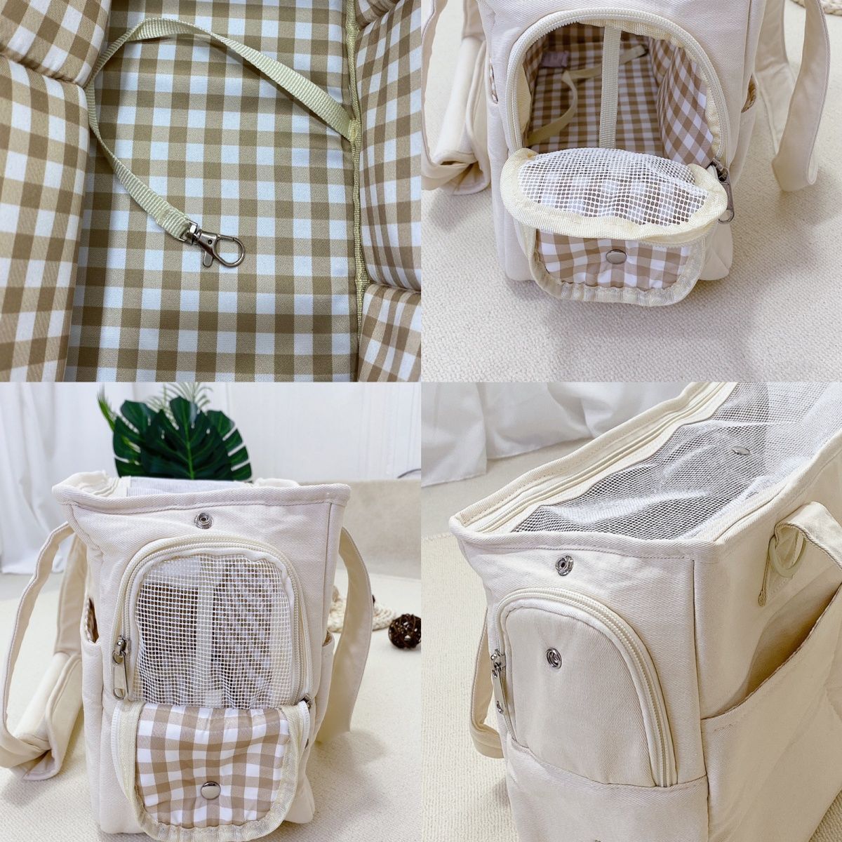 Portable Pet Carrier Bag for Puppy, Cat, Kitten, Rabbit Breathable Shoulder Bag up to 6KG Load 0 DailyAlertDeals