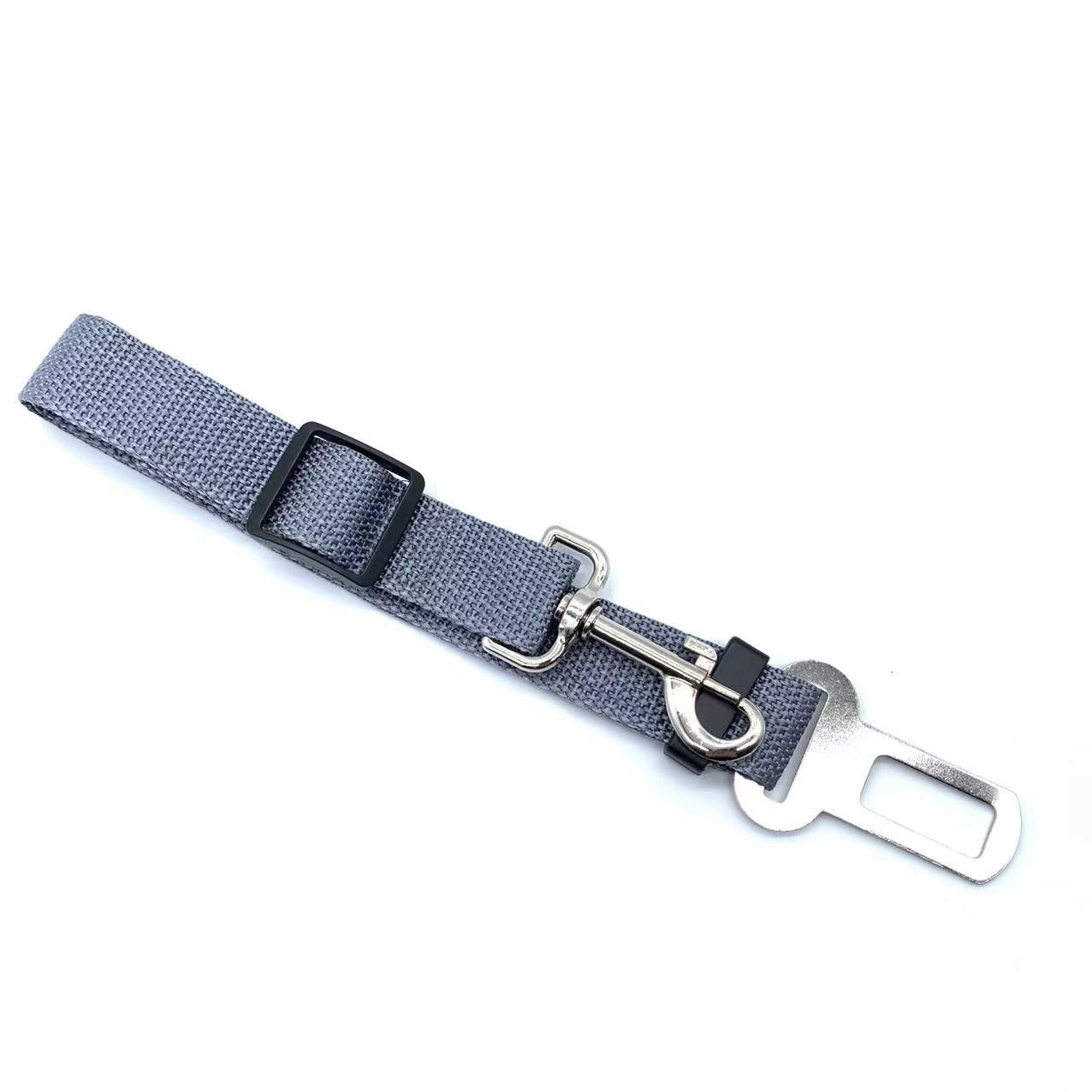 Cat Car Seat Belt Dog Accessories Adjustable Harness Lead Leash Small Medium Travel Clip Puppy Collar Leash Pet Items Dog Harnes 0 DailyAlertDeals Gray China