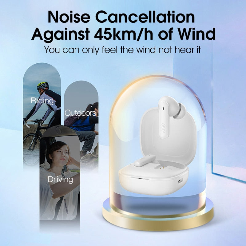 TWS Wireless Bluetooth Earphones handset Earbuds with Noise Cancelling Wireless Bluetooth 5.2 Headphones 6 Mic ENC HD Call TWS Earphones Wireless Bluetooth handset DailyAlertDeals