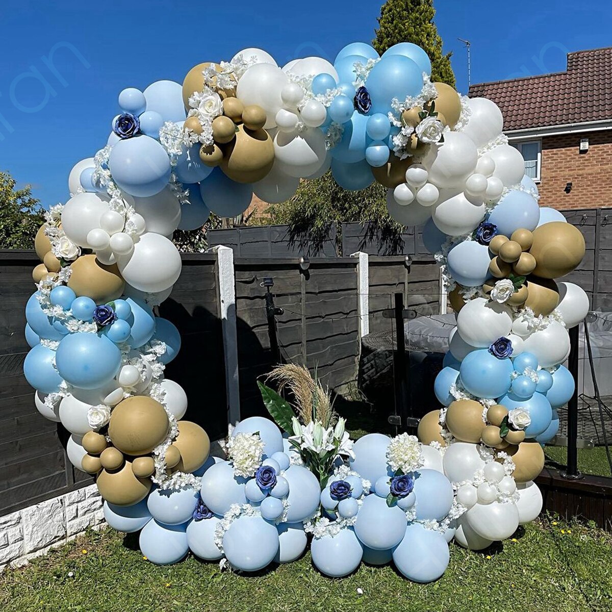 Round Balloon Arch Kit Holder Bow of Balloon Circle Wreath Balloon Stand Support Wedding Birthday Party Decor Baby Shower 0 DailyAlertDeals