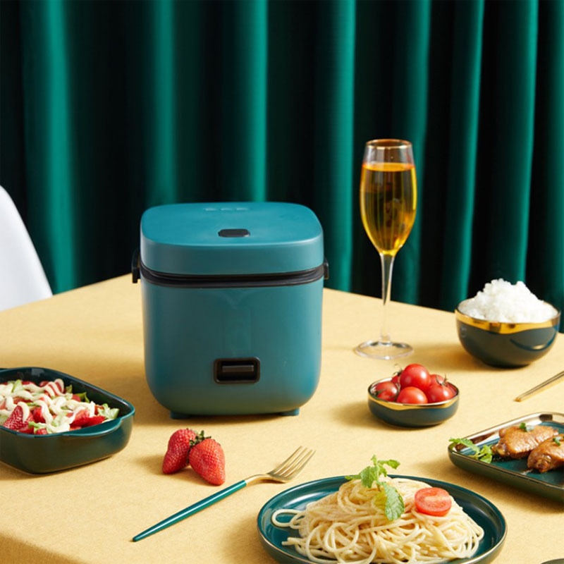 1.2L New Mini Rice Cooker Small 1-2 Person Rice Cooker Household Single Kitchen Small Household Appliances WIth Handle EU Plug 1.2L New Mini Rice Cooker DailyAlertDeals