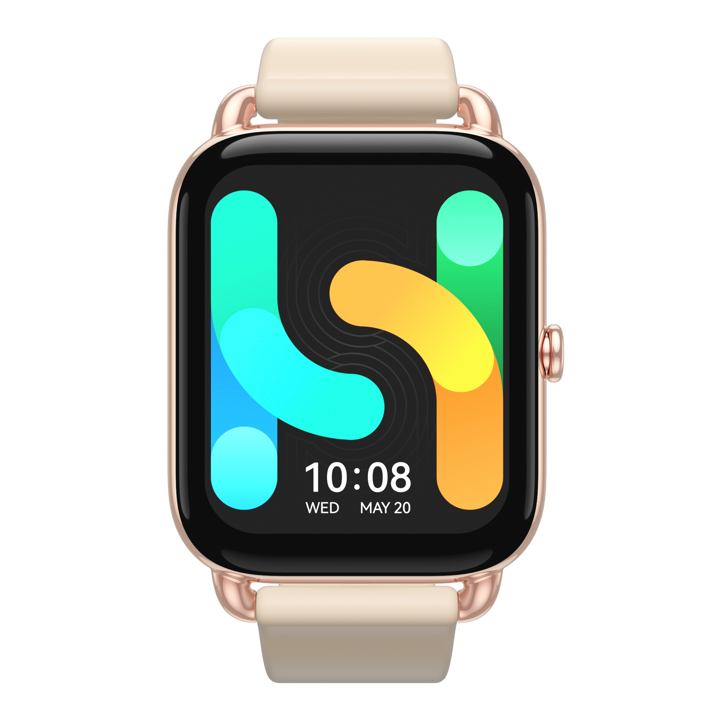 HAYLOU RS4 Plus Smartwatch 1.78 AMOLED Display 105 Sports Modes 10-day Battery Life Smart Watch for Men Smart Watch for Women smart watch DailyAlertDeals Gold OrdinaryStrap