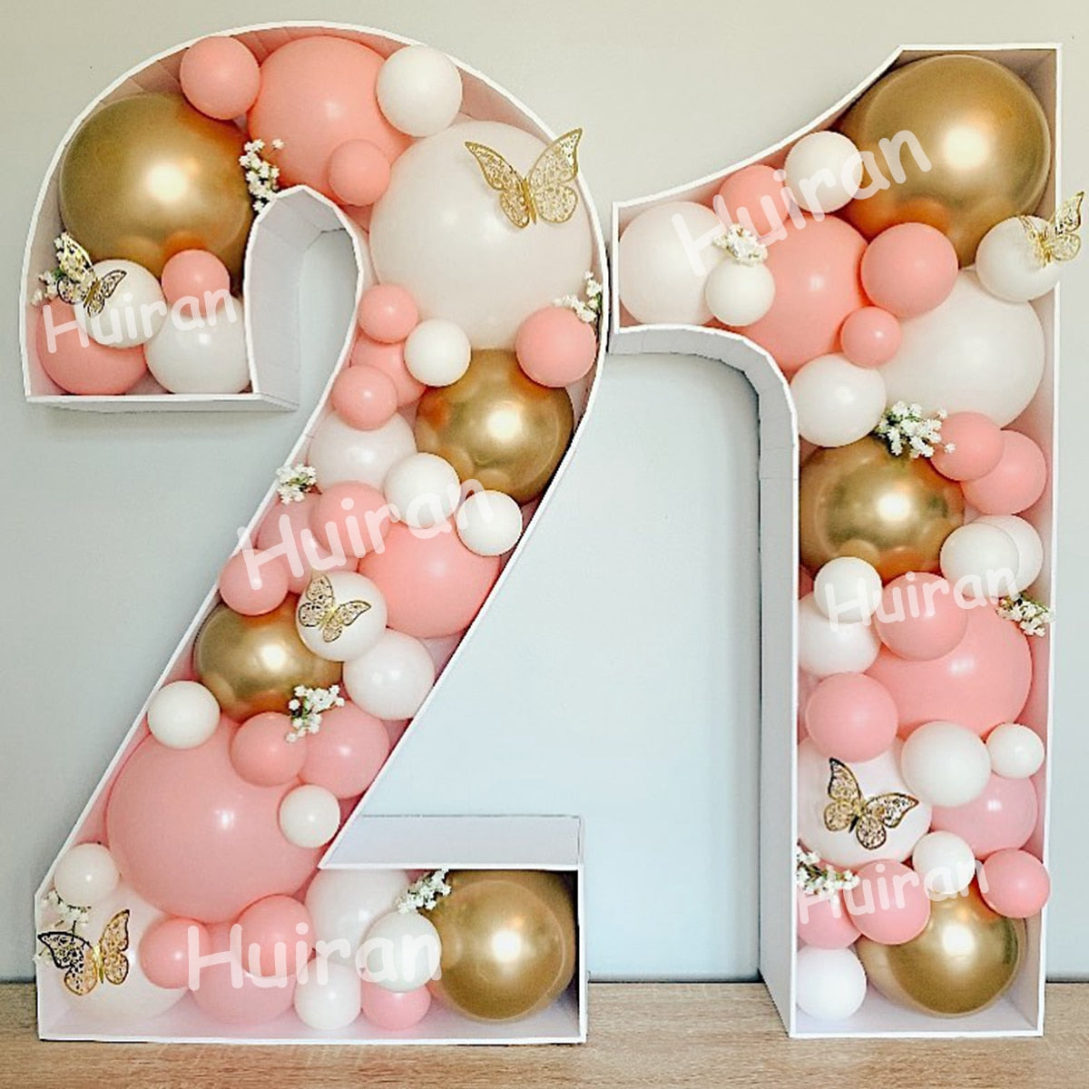 73/93cm Giant Birthday Figure 0-9 Balloon Filling Box 1st 18th Birthday Decor Number 30 40 50 Balloon Frame Anniversary Decor 0 DailyAlertDeals
