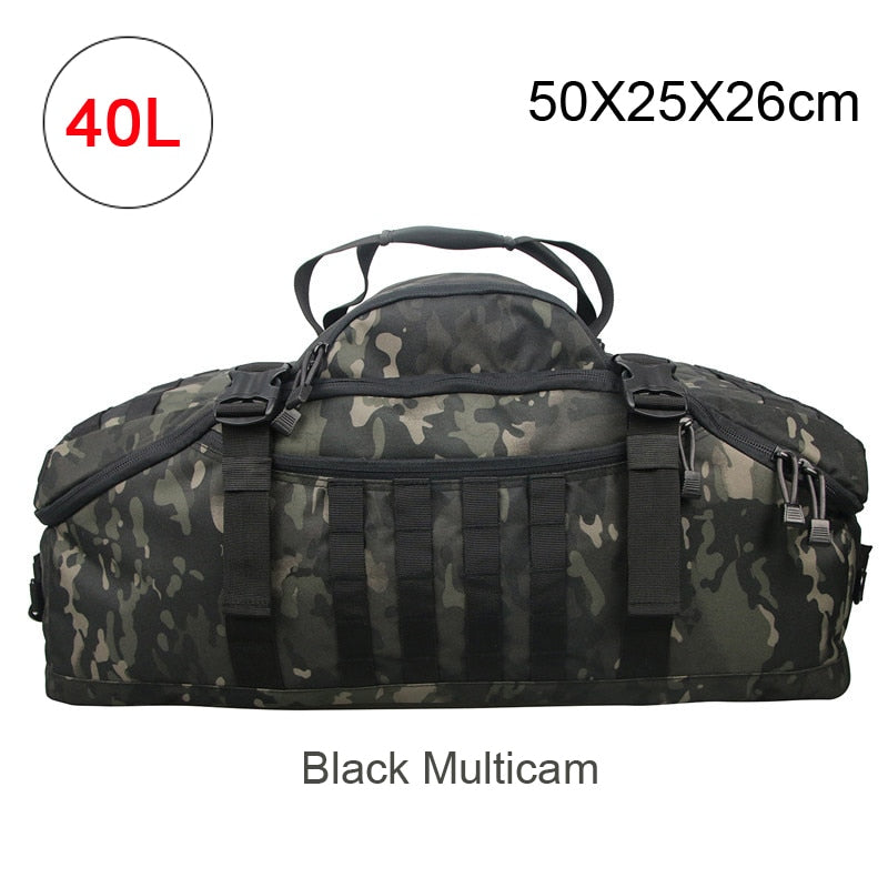 40L 60L 80L Men Army Sport Gym Bag Military Tactical Waterproof Backpack Molle Camping Backpacks Sports Travel Bags 0 DailyAlertDeals 40L Black Multicam China