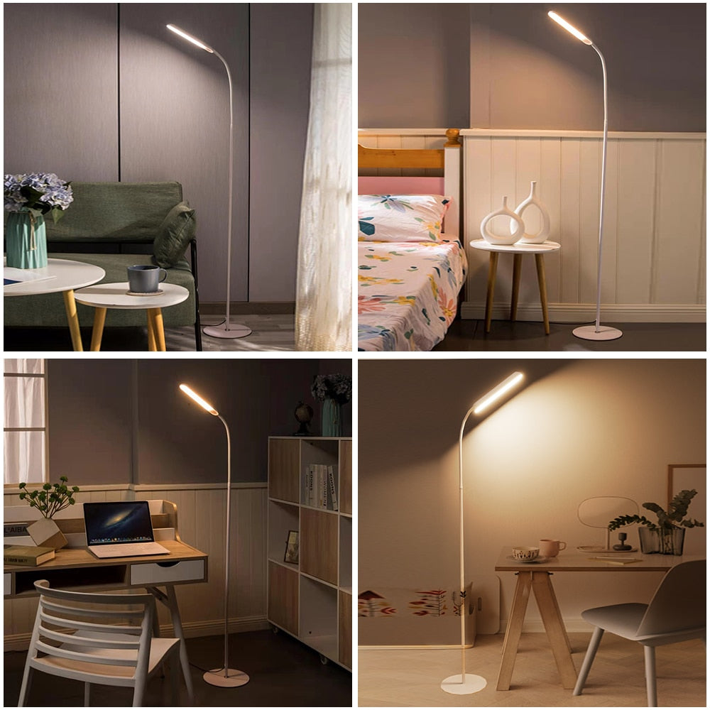 Modern Led Floor Lamp RGB Nordic Floor Lamps Living Room Indoor RGB Atmosphere Floor Light Standing Lamps for Bedroom Decoration 0 DailyAlertDeals