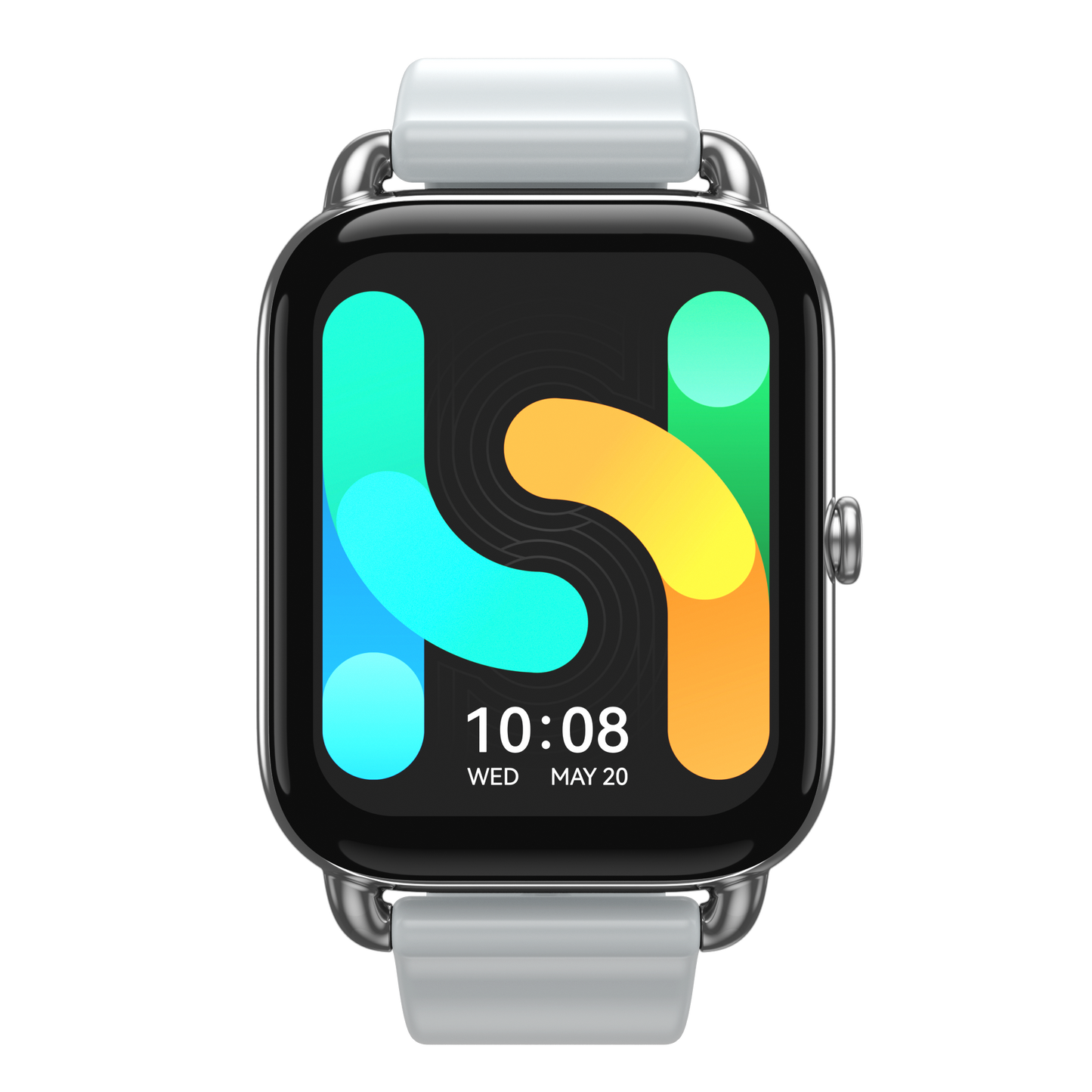 HAYLOU RS4 Plus Smartwatch 1.78 AMOLED Display 105 Sports Modes 10-day Battery Life Smart Watch for Men Smart Watch for Women smart watch DailyAlertDeals Sliver OrdinaryStrap