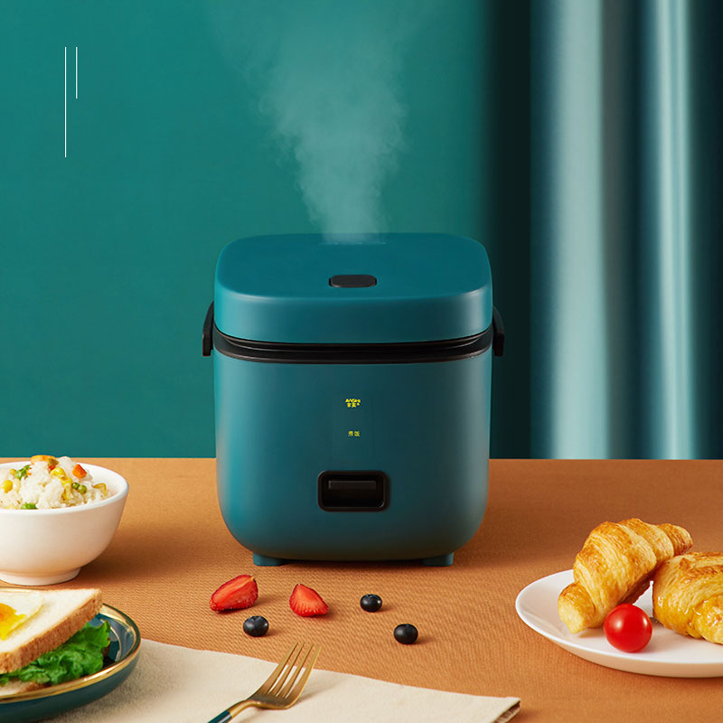 1.2L New Mini Rice Cooker Small 1-2 Person Rice Cooker Household Single Kitchen Small Household Appliances WIth Handle EU Plug 1.2L New Mini Rice Cooker DailyAlertDeals
