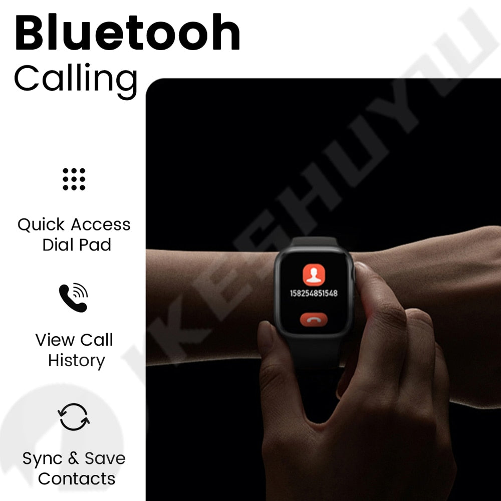 Watch 8 Max Smart Watch Men Answer Call 1.85 NFC Wireless Charging Sport Tracker Women Smartwatch Gift For Apple Phone PK IWO 27 smart watch DailyAlertDeals