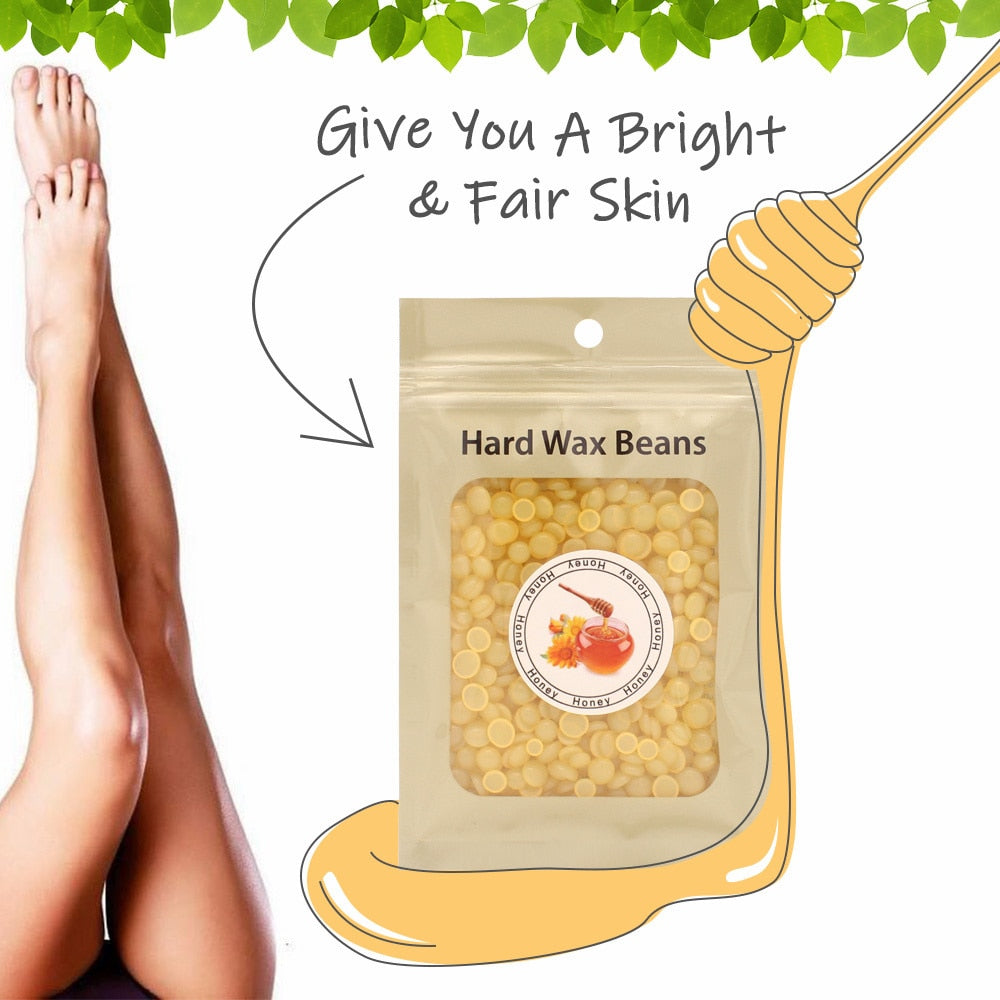 Wax Warmer Heater Depilation Hair Removal Waxing Dipping Pot Depilatory Wax Melt Kit Machine Epilator for Facial Bikini Hand Leg 0 DailyAlertDeals