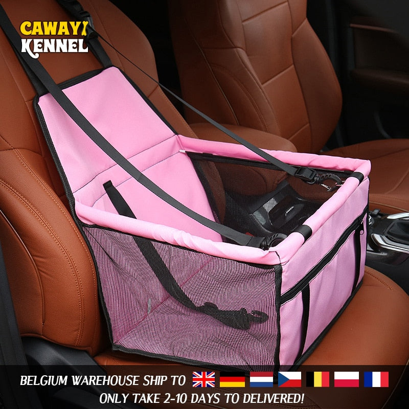 CAWAYI KENNEL Travel Dog Car Seat Cover Folding Hammock Pet Carriers 0 DailyAlertDeals