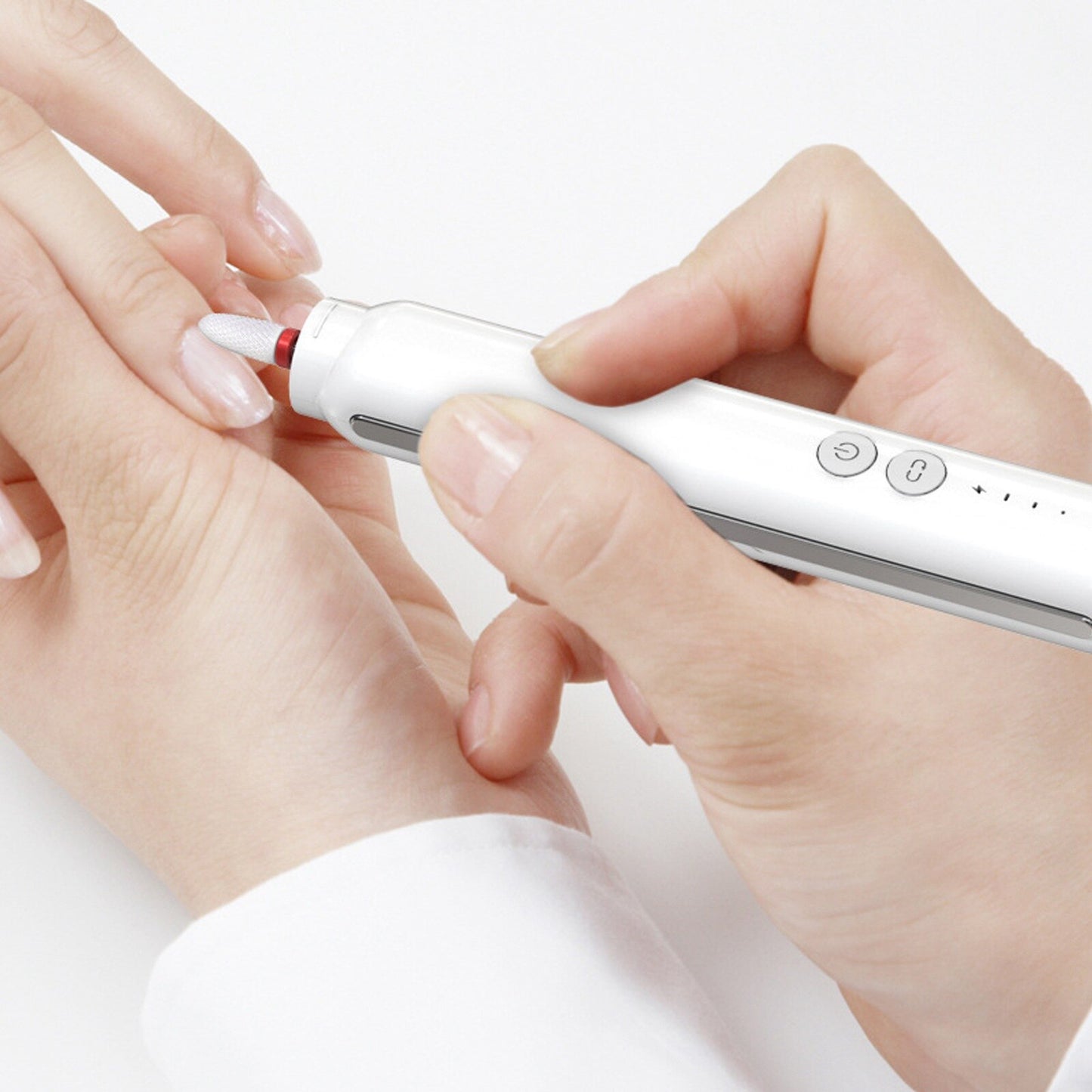 Portable Mini Nail Drill Machine Rechargeable Nail Manicure Wireless Pedicure Electric Nail File Drill Manicure Tool Machine Portable Rechargeable Nail Manicure Machine tool DailyAlertDeals