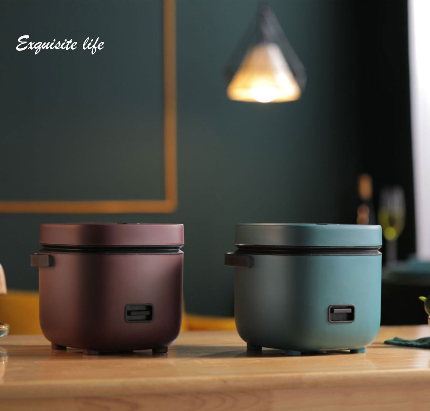 1.2L New Mini Rice Cooker Small 1-2 Person Rice Cooker Household Single Kitchen Small Household Appliances WIth Handle EU Plug 1.2L New Mini Rice Cooker DailyAlertDeals