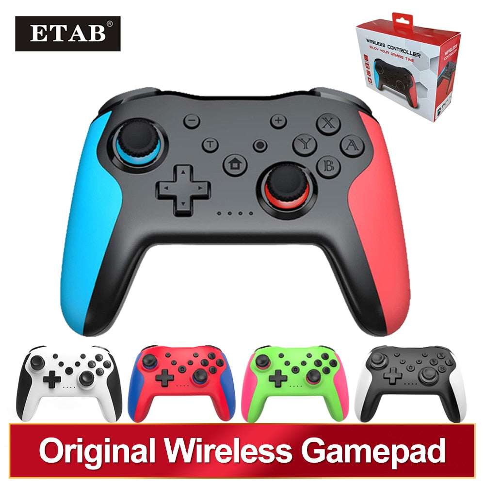 Original Wireless Controller Bluetooth For Nintendo Switch Pro PC PS3 Joystick Gamepad NFC Professional Lag-Free Gamepad BT Wireless Game Controller for Switch Pro DailyAlertDeals