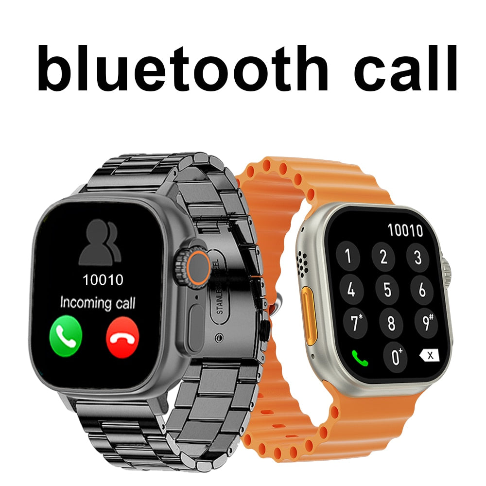 2023 New Smart Watch Body Temperature Ultra Series 8 NFC Smartwatch Wireless Charging Bluetooth Call Men Women Watch for Apple Smart watch DailyAlertDeals