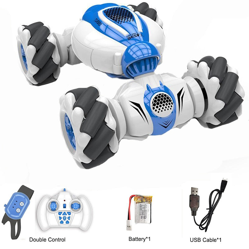 4WD RC Car 2.4G Radio Remote Control Car 1:24 Double Side RC Stunt Cars 360° Reversal Vehicle Model Toys For Children Boy RC Stunt Cars 360° Reversal Vehicle Model Toys For Children Boy DailyAlertDeals
