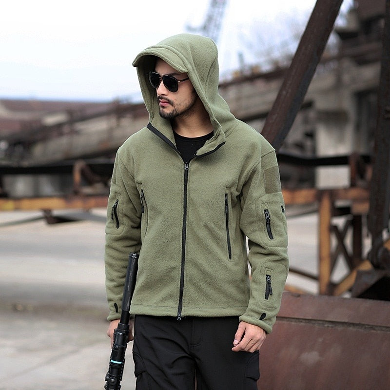 Tactical Jacket Combat Jacket Military Fleece Outdoor Sports Hiking Polar Jacket 0 DailyAlertDeals