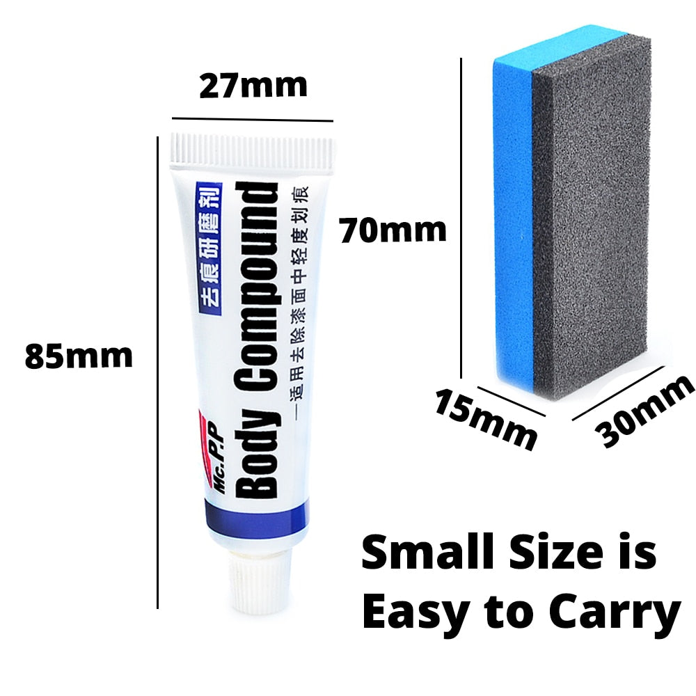 Car Wax Styling Car Body Grinding Compound MC308 Paste Set Scratch Paint Care Shampoo Auto Polishing Car Paste Polish Cleaning Car polishing tool DailyAlertDeals