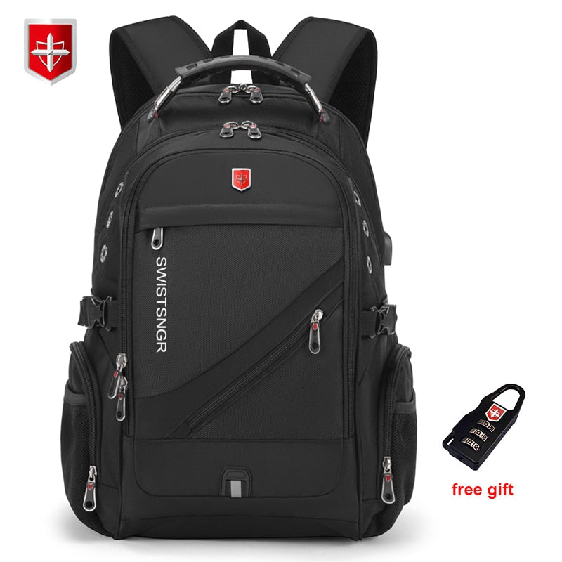 2023 Waterproof 17 Inch Laptop Backpack Men USB Charging Travel Backpack Women Oxford Rucksack Male Vintage School Bag Mochila 0 DailyAlertDeals