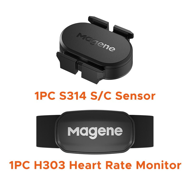 Magene S3+ Speed Cadence Sensor ANT Bluetooth Computer Speedmeter Dual Sensor Bike Accessories Compatible with WahooOnelap Zwift 0 DailyAlertDeals S314 and H303 Sensor