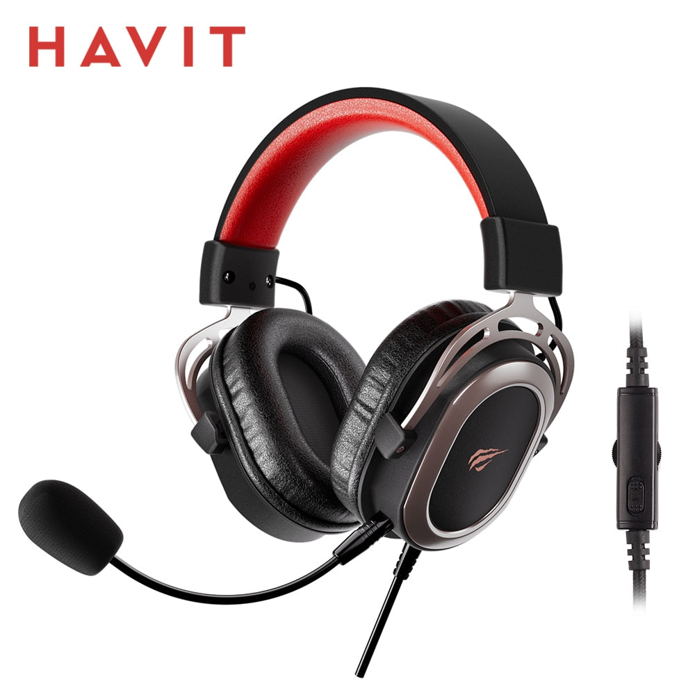 Gamer Headphones Wired Gaming Headset with 3.5mm Plug 50mm Drivers Surround Sound HD Mic for PS4 PS5 XBox PC Laptop Gaming headphones DailyAlertDeals