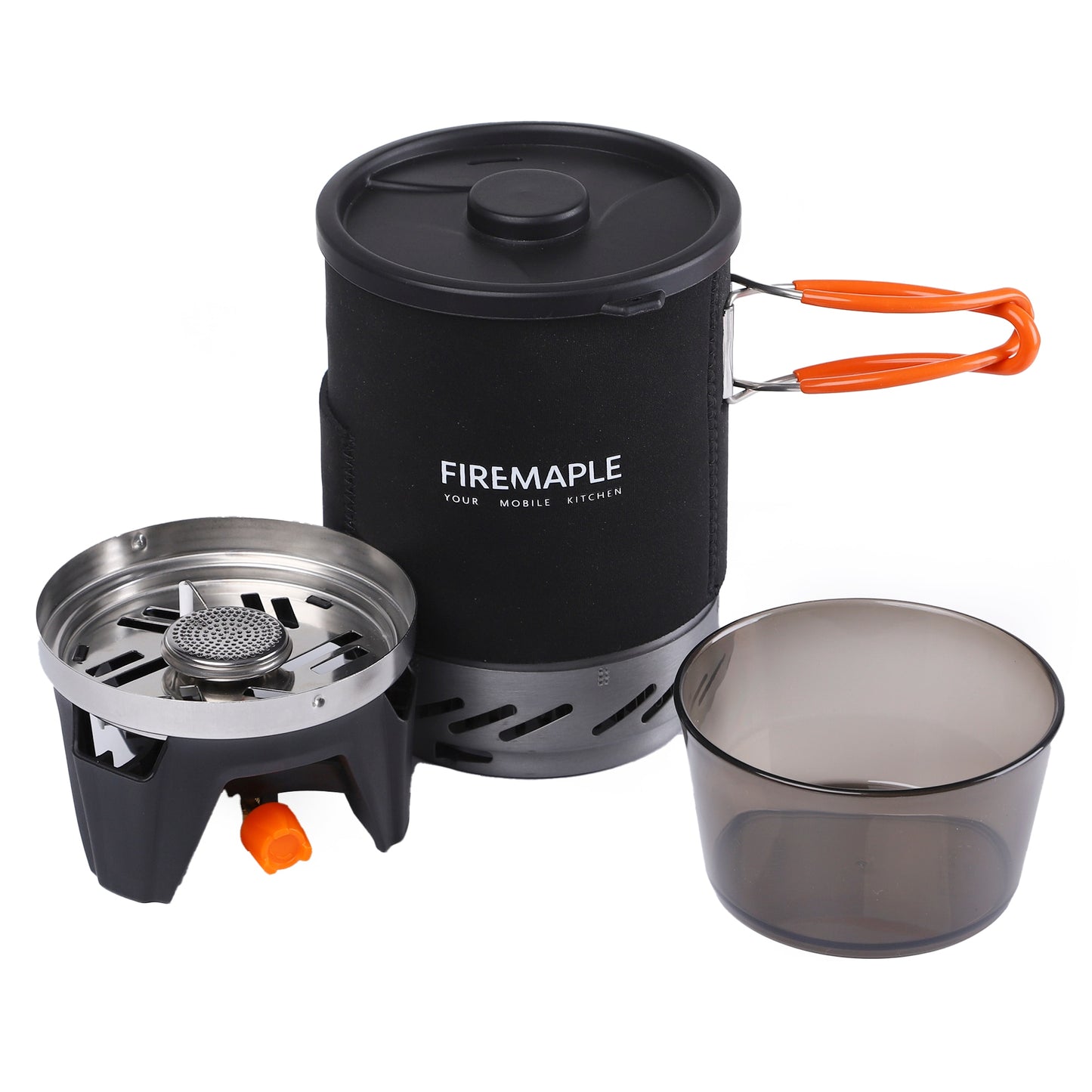 Fire Maple Star X1 Camping Stoves Outdoor Hiking Cooking System With Stove Heat Exchanger Pot Bowl Portable Gas Burners FMS-X1 Camping Stoves DailyAlertDeals
